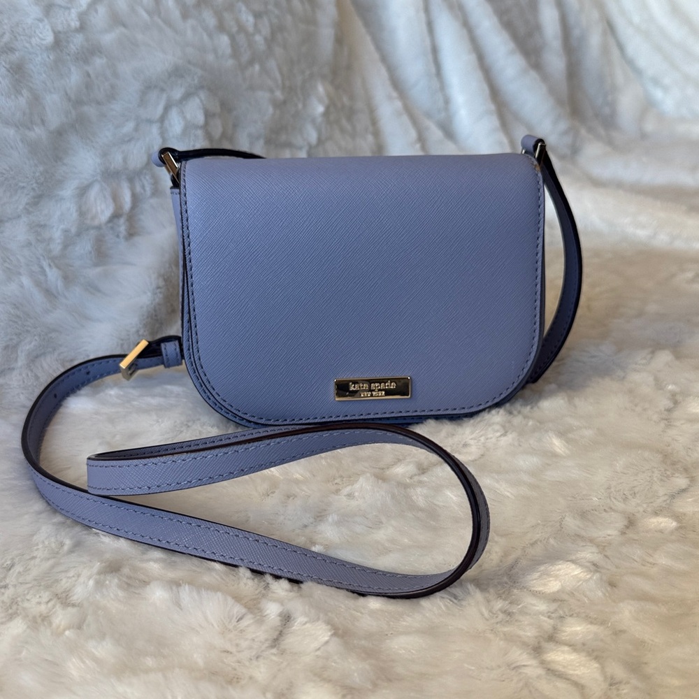 Kate Spade New York's carsen newbury lane blue crossbody